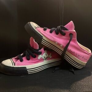 PRO-Keds Paul Frank pink low top sneakers